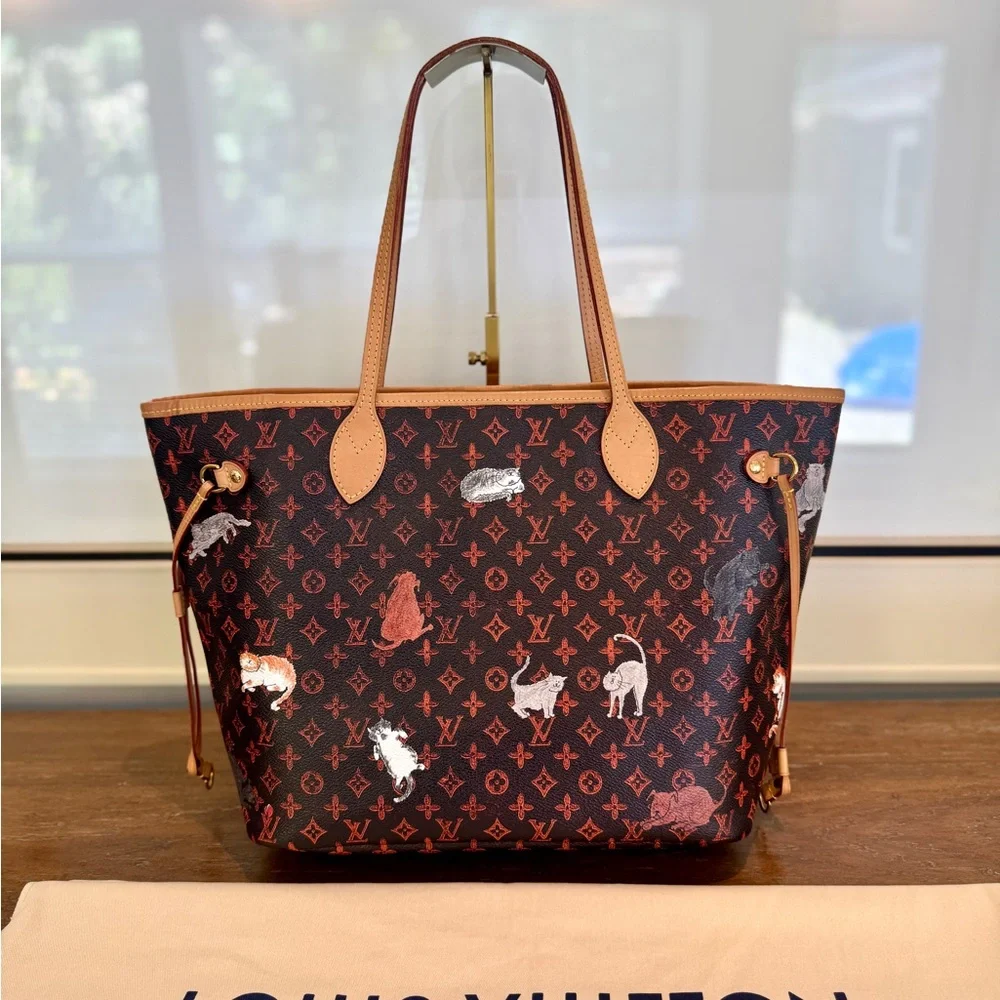 Louis Vuitton Catogram Neverfull MM - Picture 1 of 6